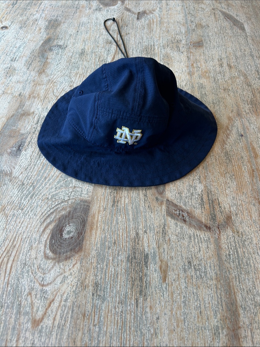 Under Armour Kids Navy Blue Bucket Hat with Embroidered Logo